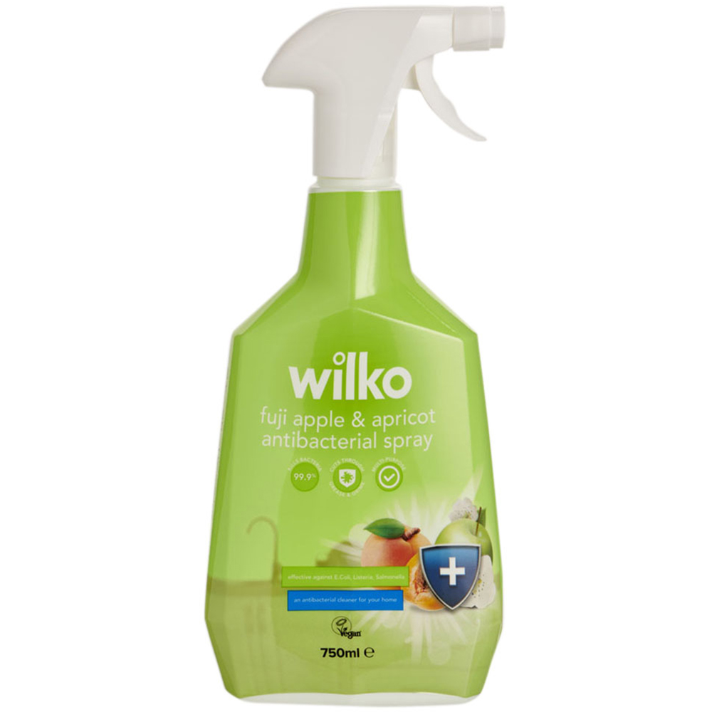 Wilko Apple and Apricot Multi Purpose Antibacterial Cleaner 750ml Image 1