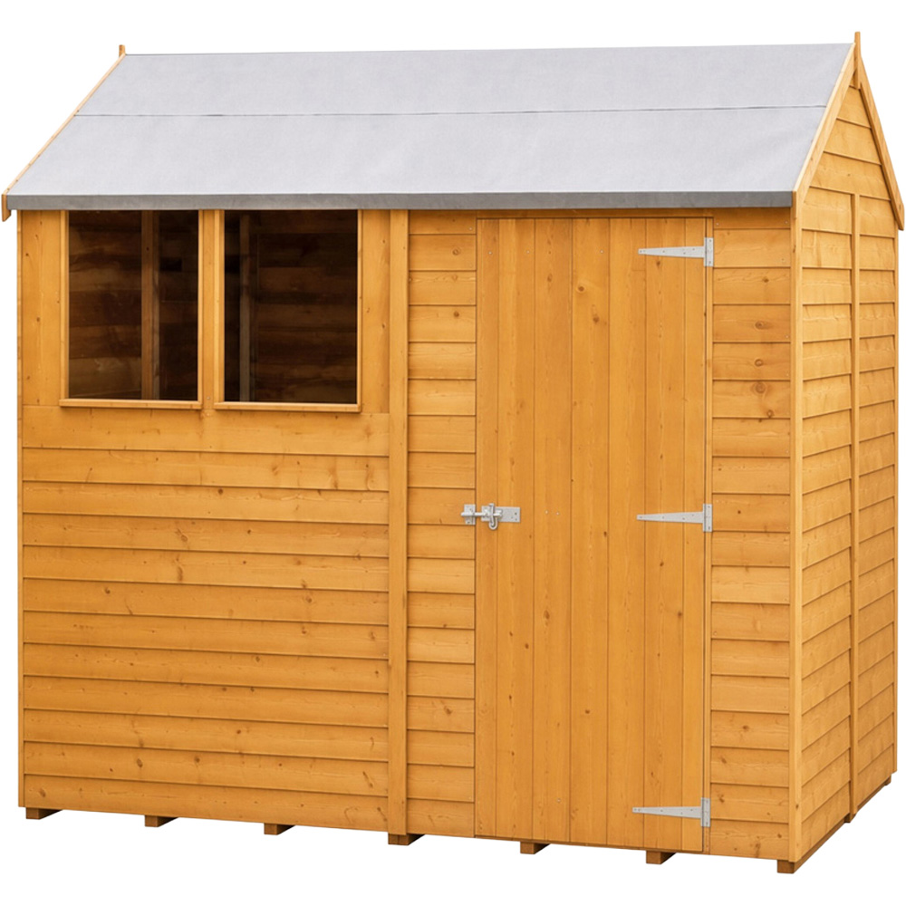Shire Amaryllis 8 x 6ft Dip Treated Overlap Shed Image 2