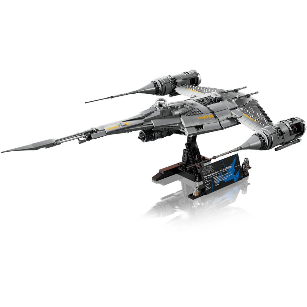LEGO Star Wars 75442 Mandalorian Starfighter Building Set 1809 Piece Image 4