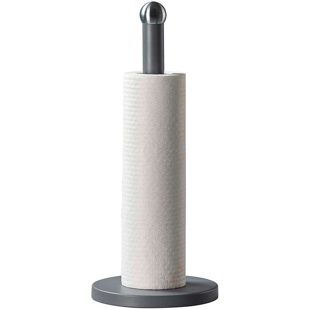 Innoteck Essentials Matt Grey Kitchen Paper Towel Holder Image 3