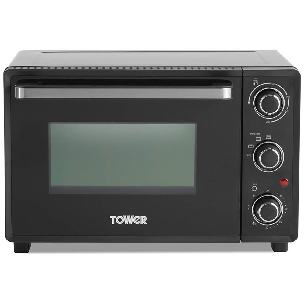Tower T14043 Black Mini Oven 23L Image 1