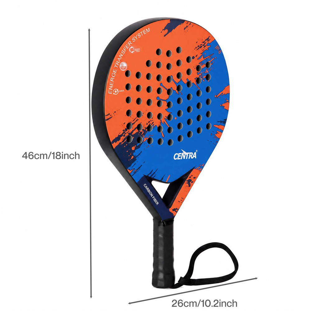 Traderight Centra Black Padel Tennis Racket 360g Image 9