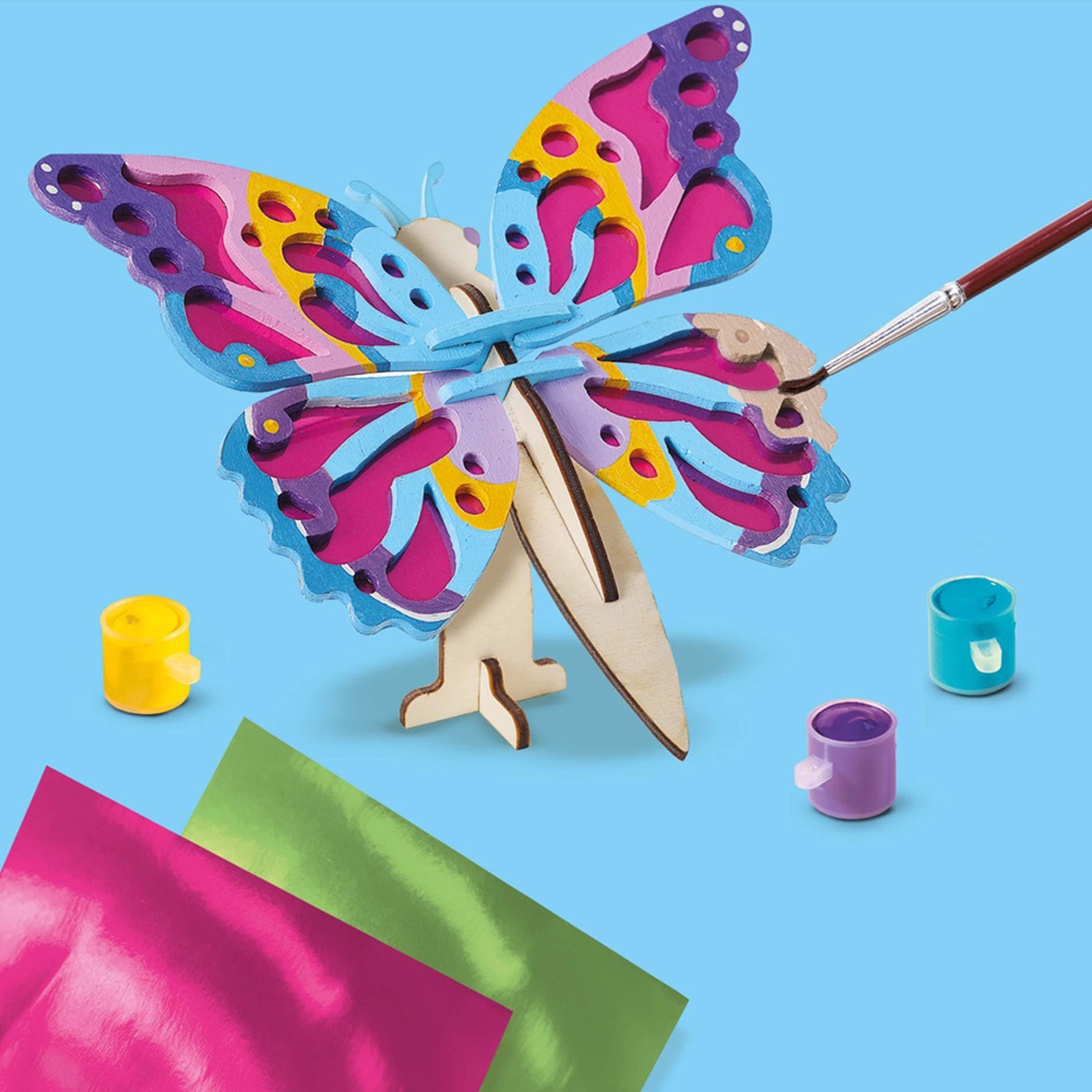 SES Creative Wooden Butterfly Decoration Set Image 4