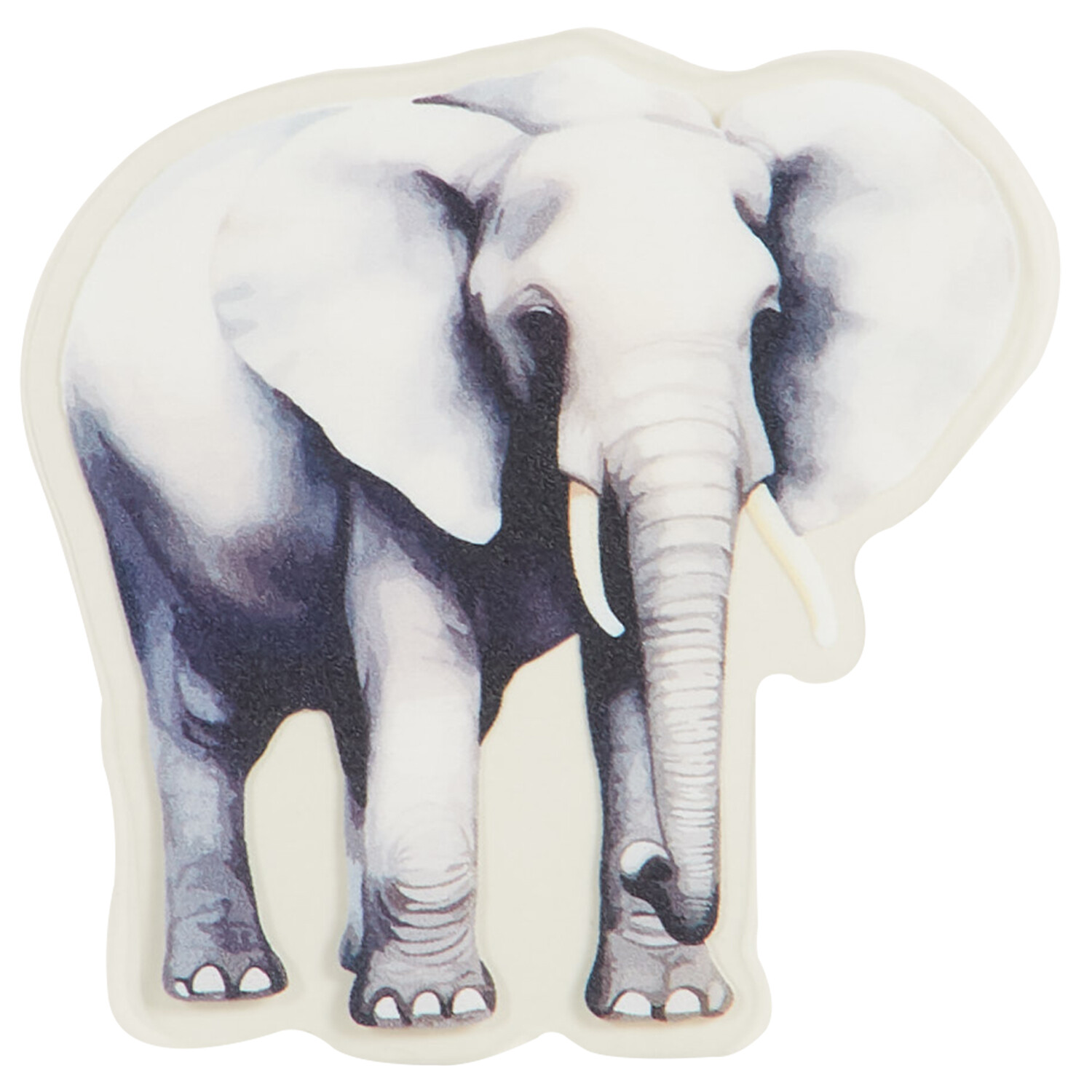 Pack of 18 Transparent Stickers - Multicolour / Wild Animals Image 4