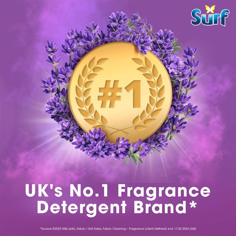 Surf Lavender and Spring Jasmine Laundry Powder 45 Washes 2.25kg 4 Pack Image 6