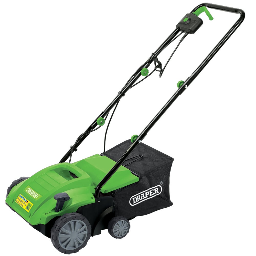 Draper 230V Lawn Aerator with Scarifier 320mm Image 1