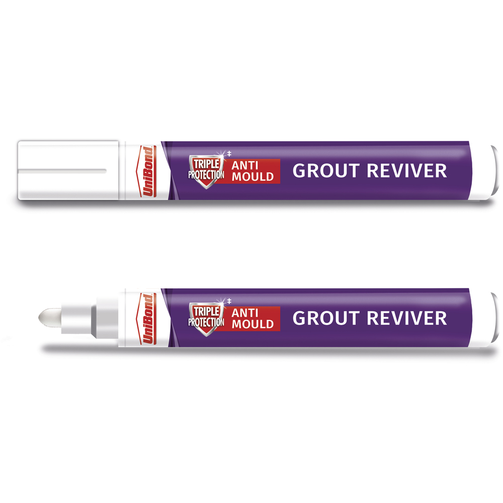 UniBond White Grout Reviver Pen 7ml Image 2