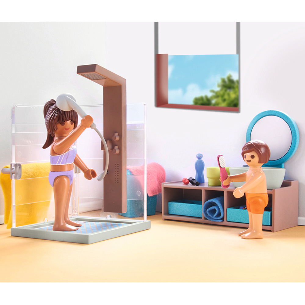 Playmobil Bathroom with Shower Playset Image 5