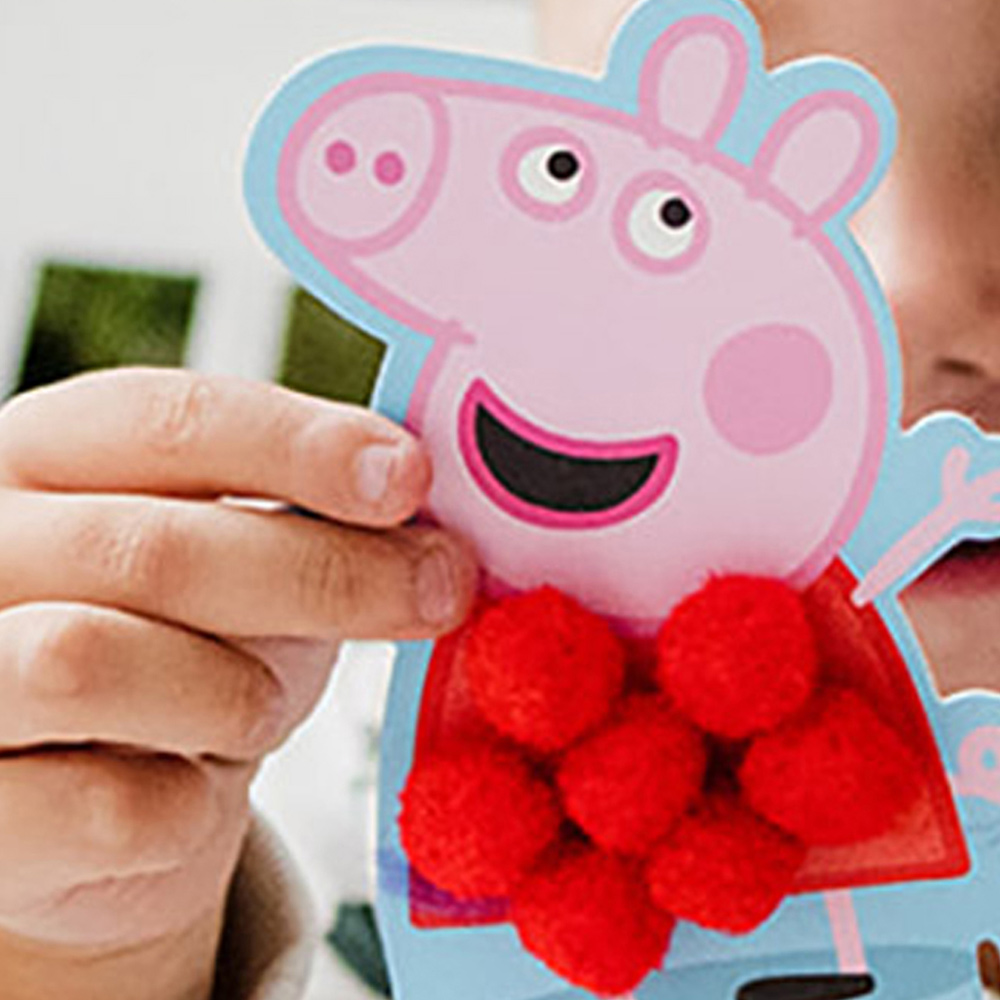 Peppa Pig Pompom Cards Set Image 5