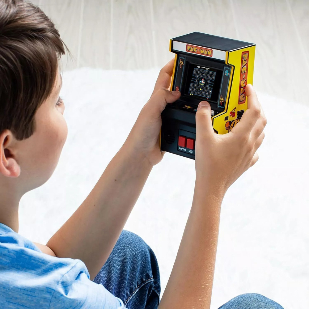 Basic Fun Arcade Classics Pac-Man Handheld Electronic Arcade Game Image 2