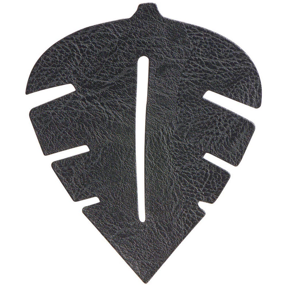 Wilko Leaf Faux Leather Coasters 4 Pack Wilko