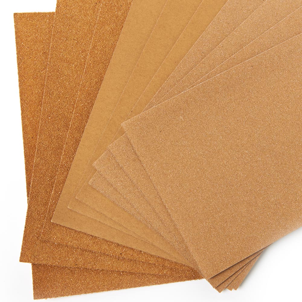 Wilko Sandpaper Assorted Grades 10 Pack   Image 3