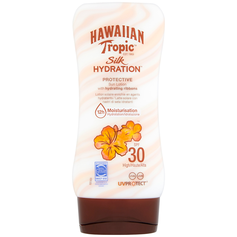 Hawaiian Tropic Silk Hydration Sun Lotion SPF30 180ml Image 1