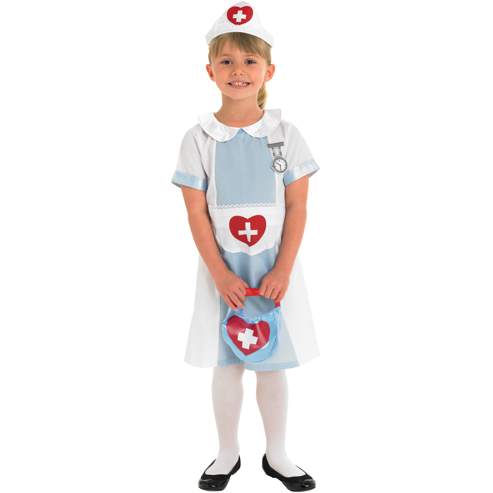 Rubies Masquerade Classic Kids Nurse Costume Large Image 1