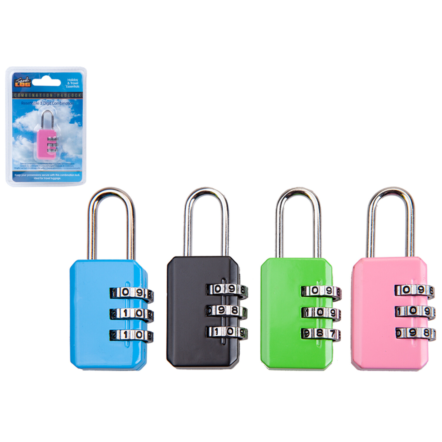 Colour Combination Padlock Image