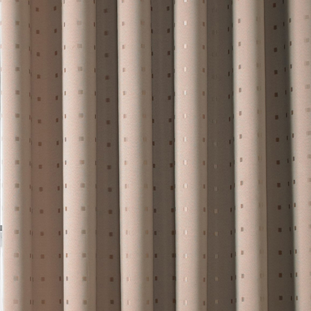 Alan Symonds Madison Latte Taped Top Curtains 168 x 183cm Image 3
