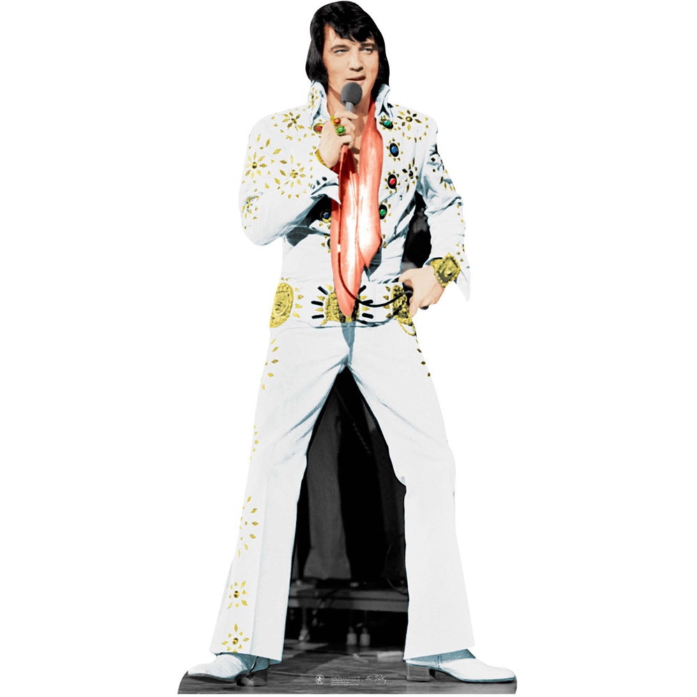 Star Cutouts Elvis Vegas Cardboard Cutout 5.10ft Image 1