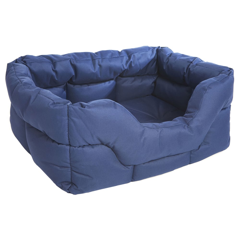 P&L Large Blue Heavy Duty Dog Bed Image 1