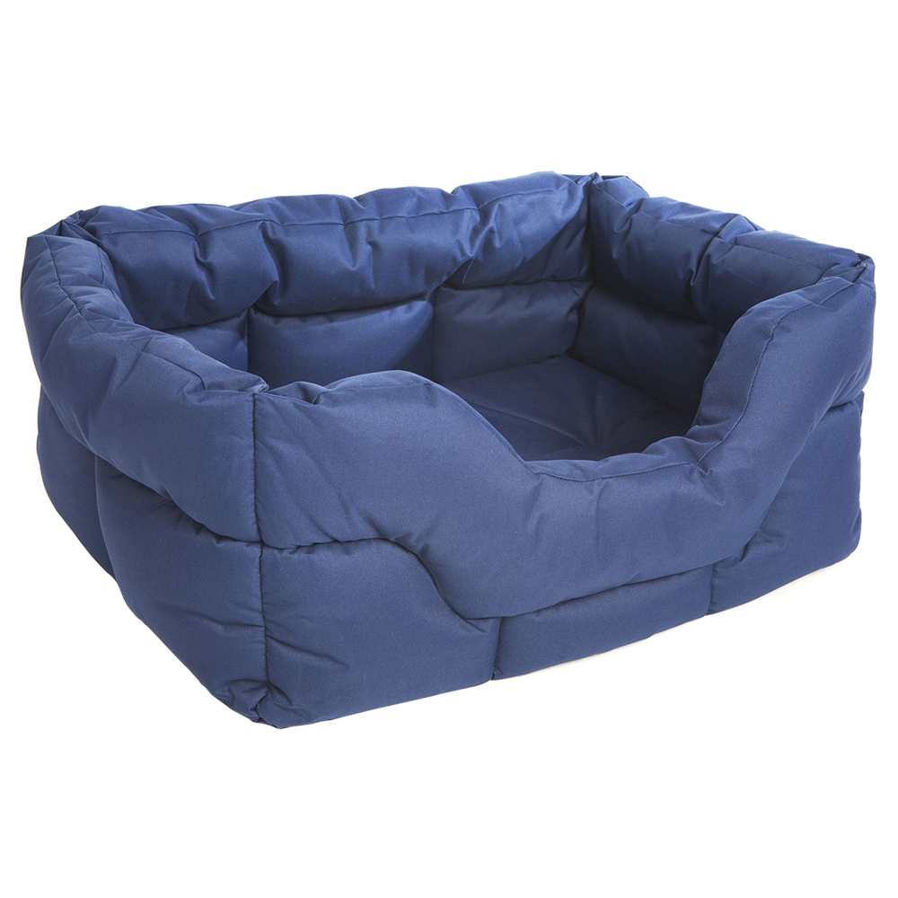 P&L Medium Blue Heavy Duty Dog Bed Image 1