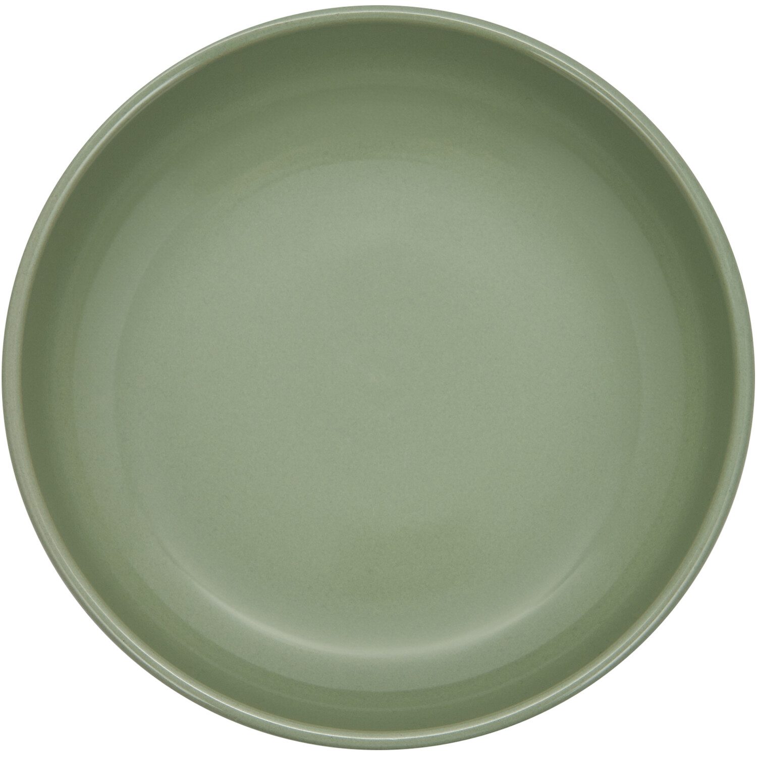 Geo Debossed 7" Pasta Bowl - Sage Image 3