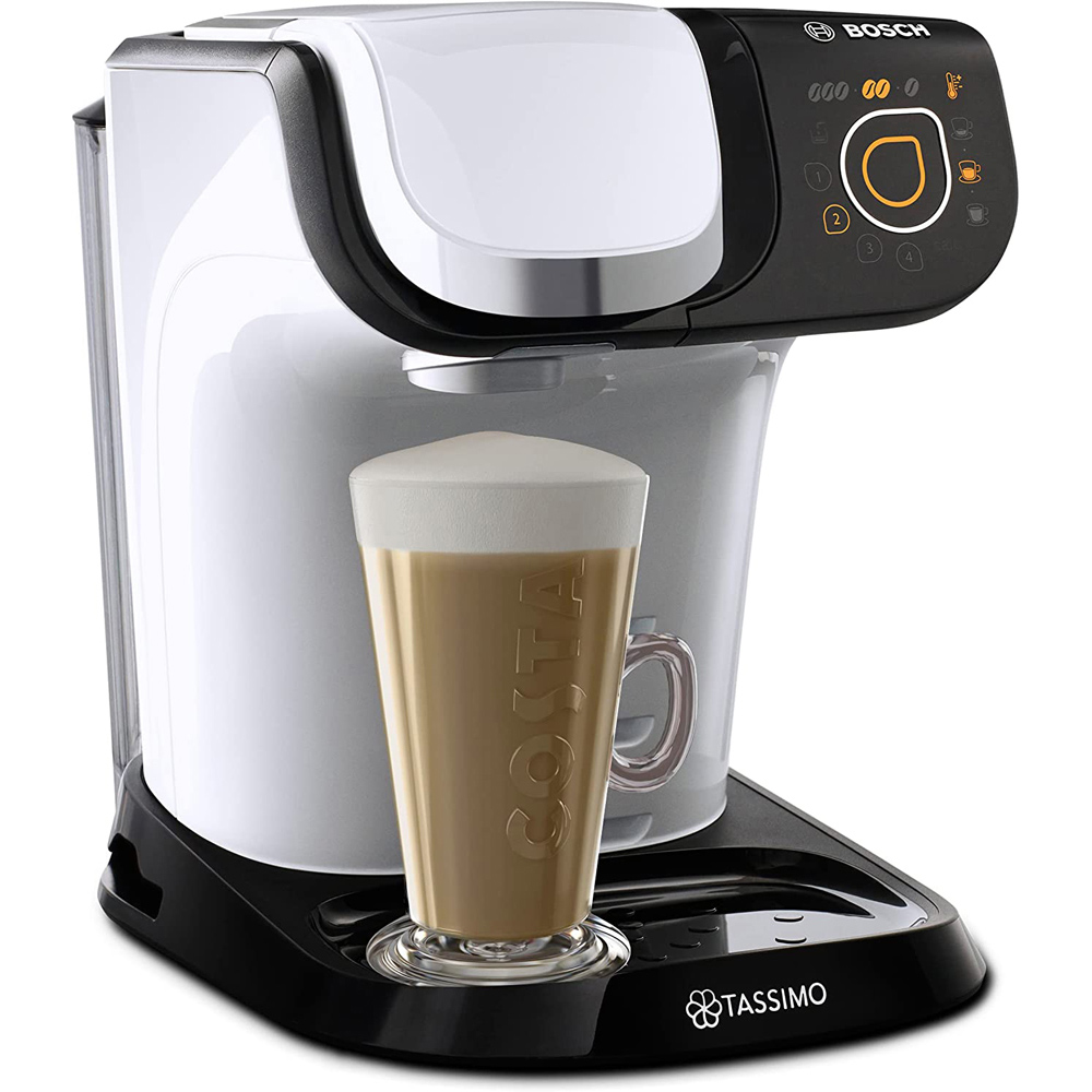 Tassimo by Bosch TAS6504GB My Way 2 White 1.3L Coffee Machine Image 3