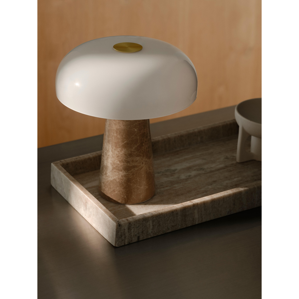 Nordlux Glossy Mini Beige Table Lamp Image 7