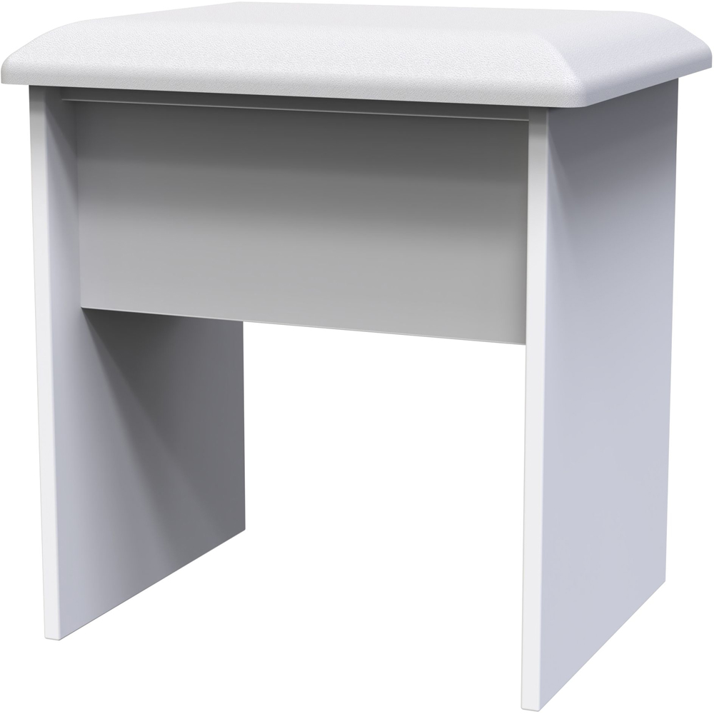 Crowndale Sussex Bardolino Oak Dressing Table Stool Image 2