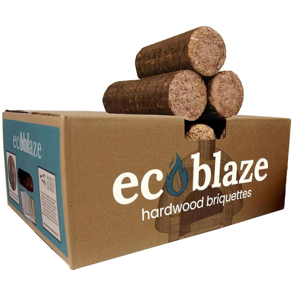 Ecoblaze Hardwood 10 Briquettes 13.9 Kg Image 1