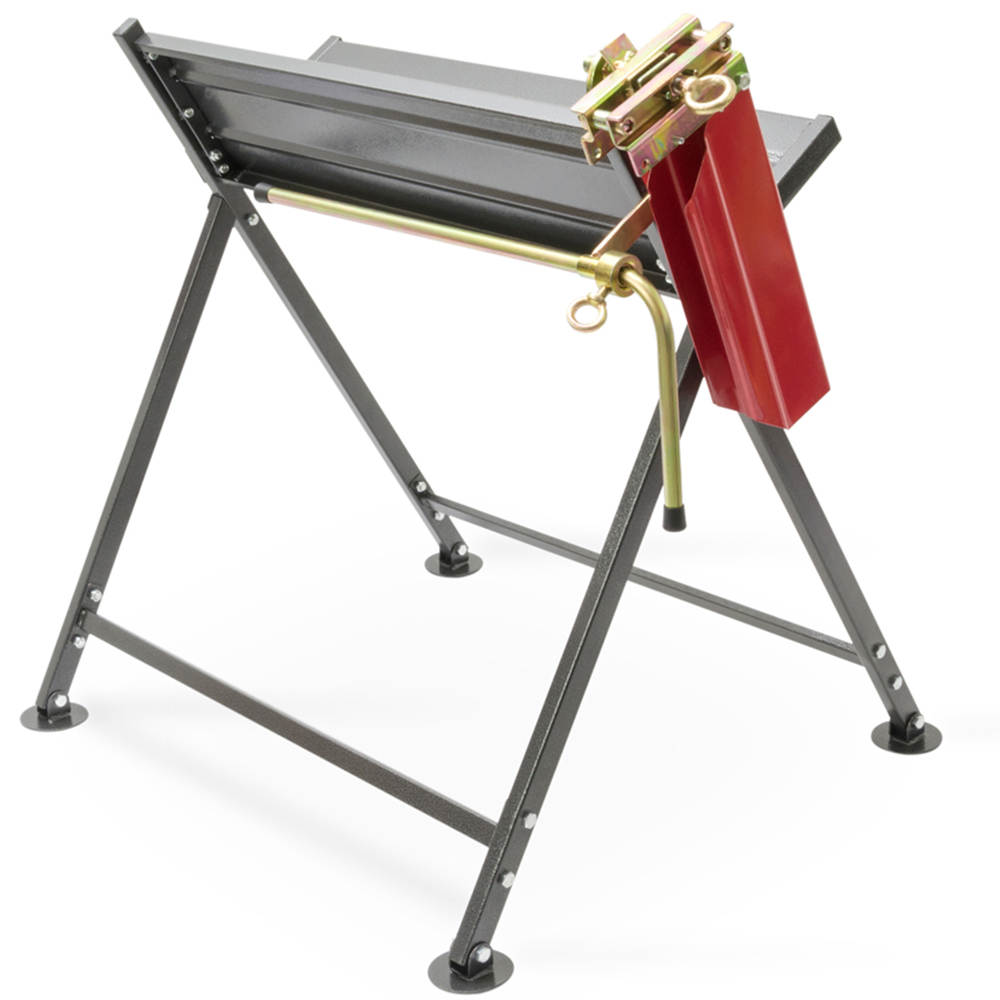 The Handy Foldable Saw Horse with Chainsaw Support Image 4