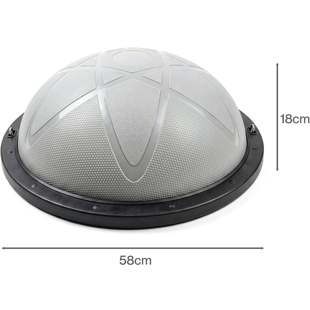 Traderight Centra Half Balance Ball Trainer with Resistance Band Image 9