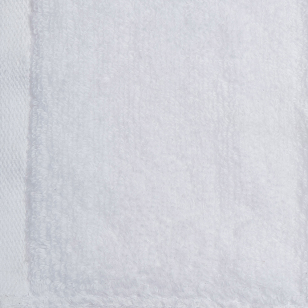 Wilko Supersoft Cotton White Facecloths 2 Pack Image 2