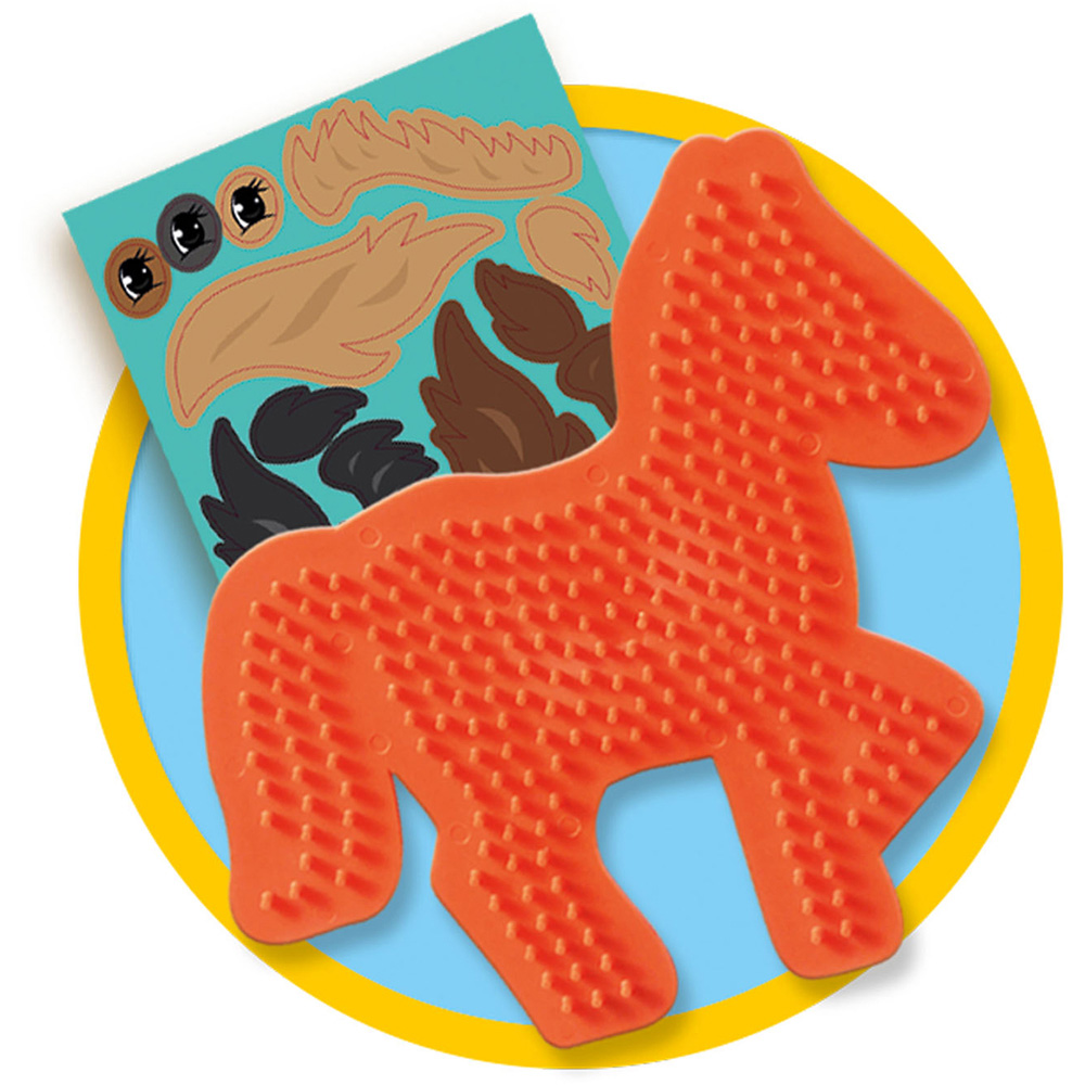 SES Creative Iron On Beads Horse Set Image 4