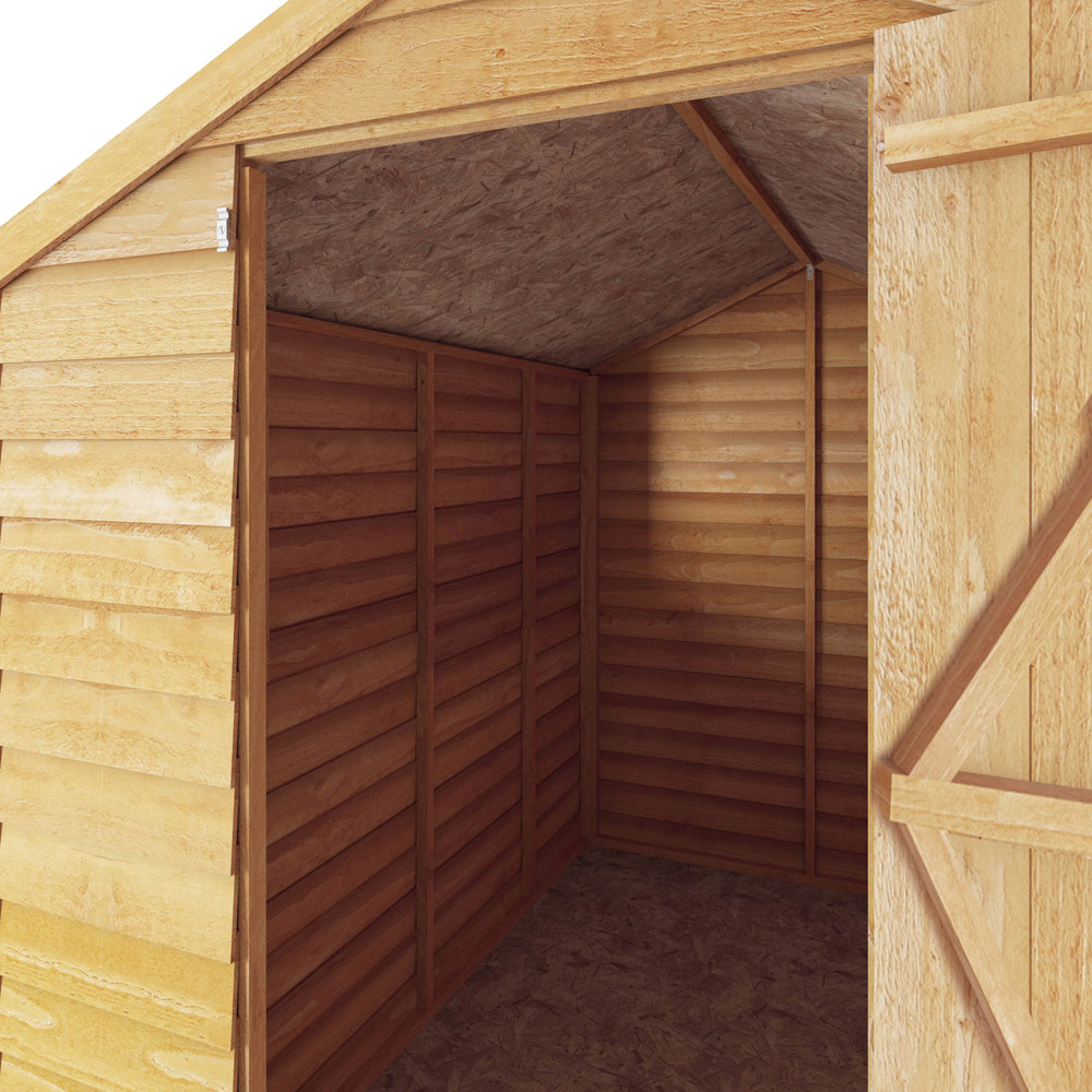 Mercia 7 x 5ft Shiplap Apex Wooden Shed Image 3