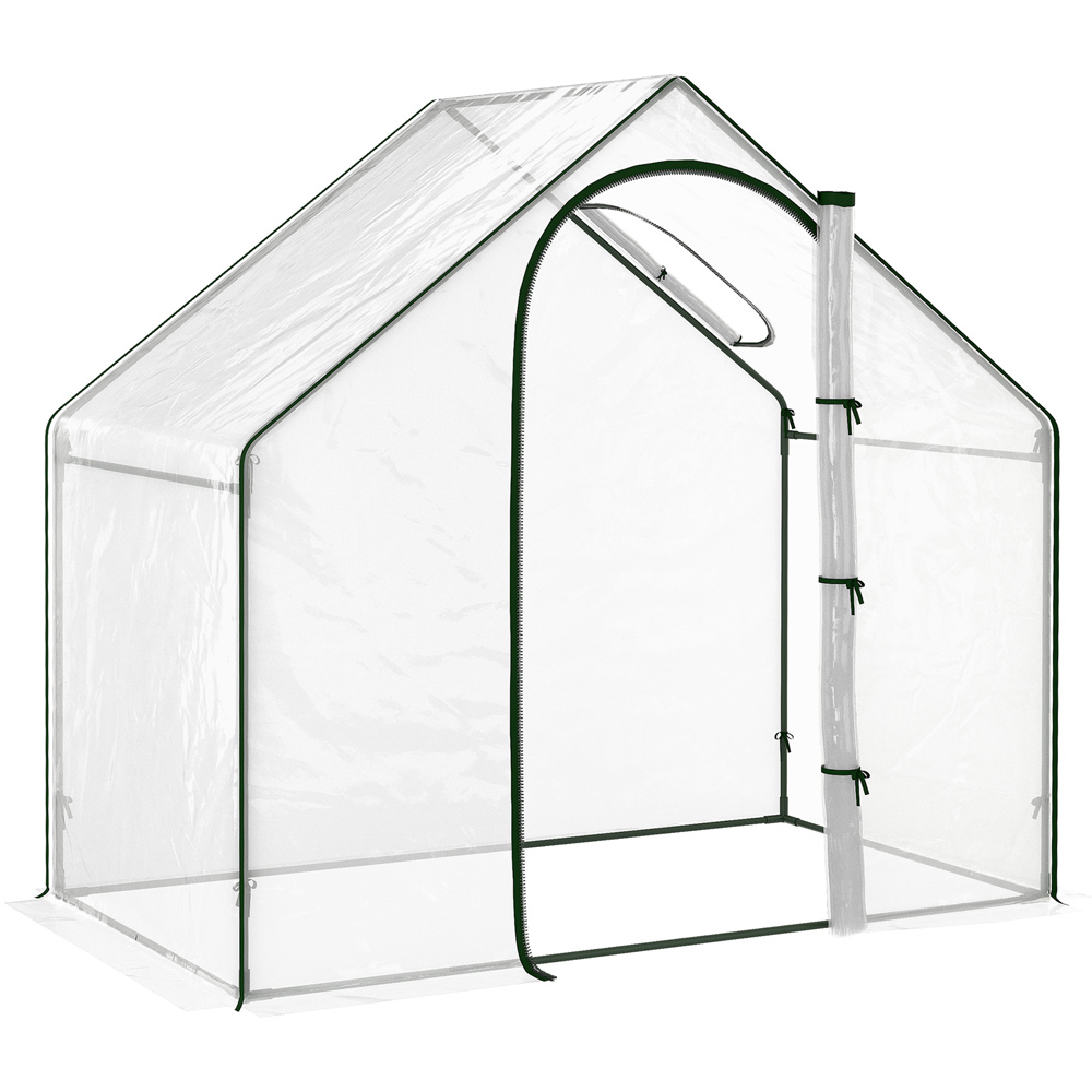 Outsunny PVC 5.9 x 3.3ft Portable Mini Greenhouse Image 1