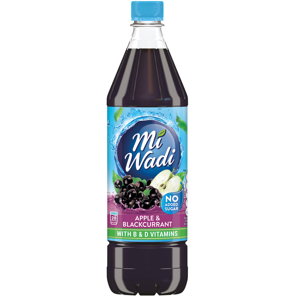 MiWadi Apple & Blackcurrant 1L Image