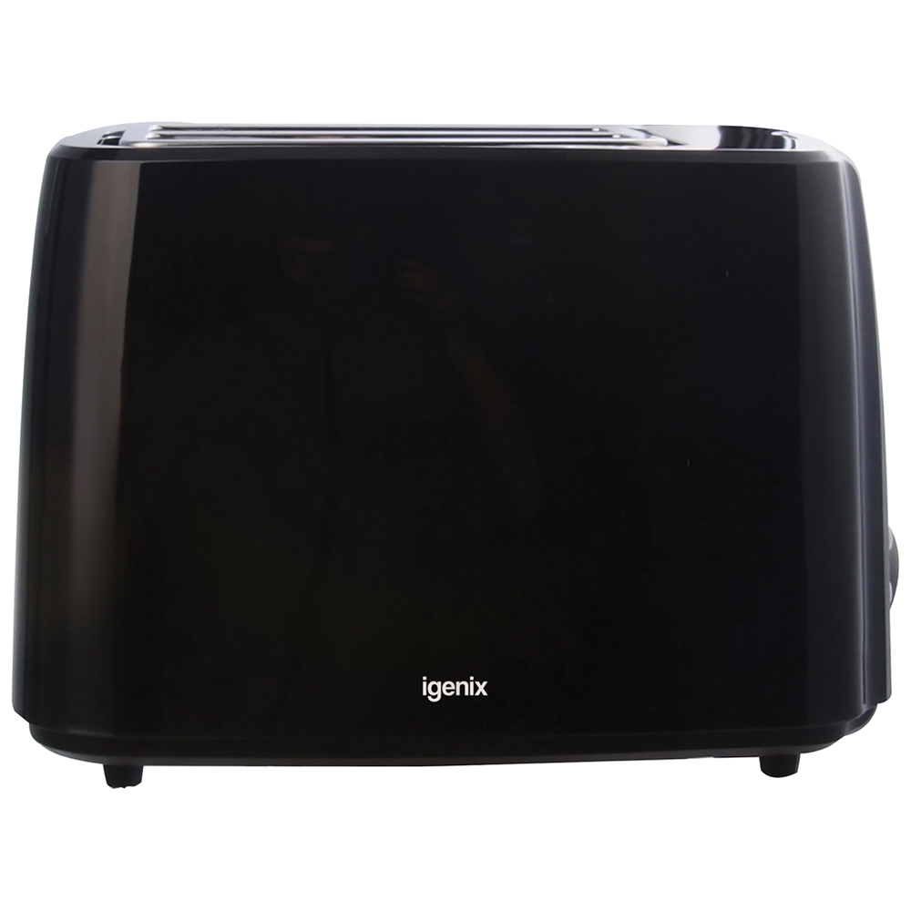 Igenix IG3012 Black 2 Slice Toaster 750W Image 2