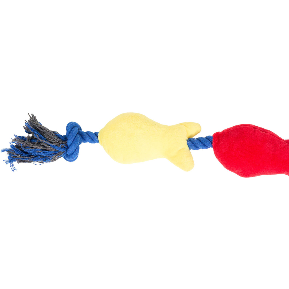 Shark Fish Tug Dog Toy Image 3