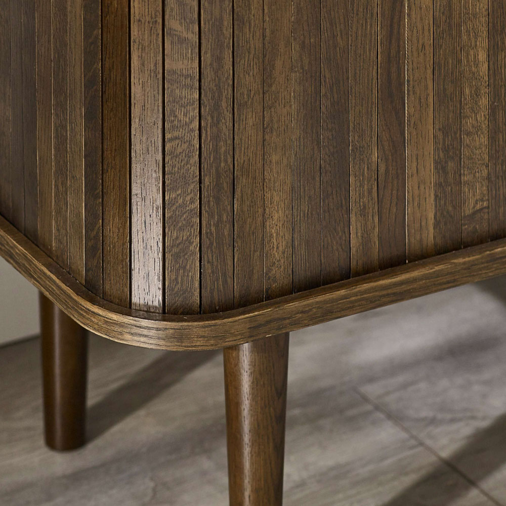 Julian Bowen Arya 2 Door Dark Oak Effect TV Unit Image 8