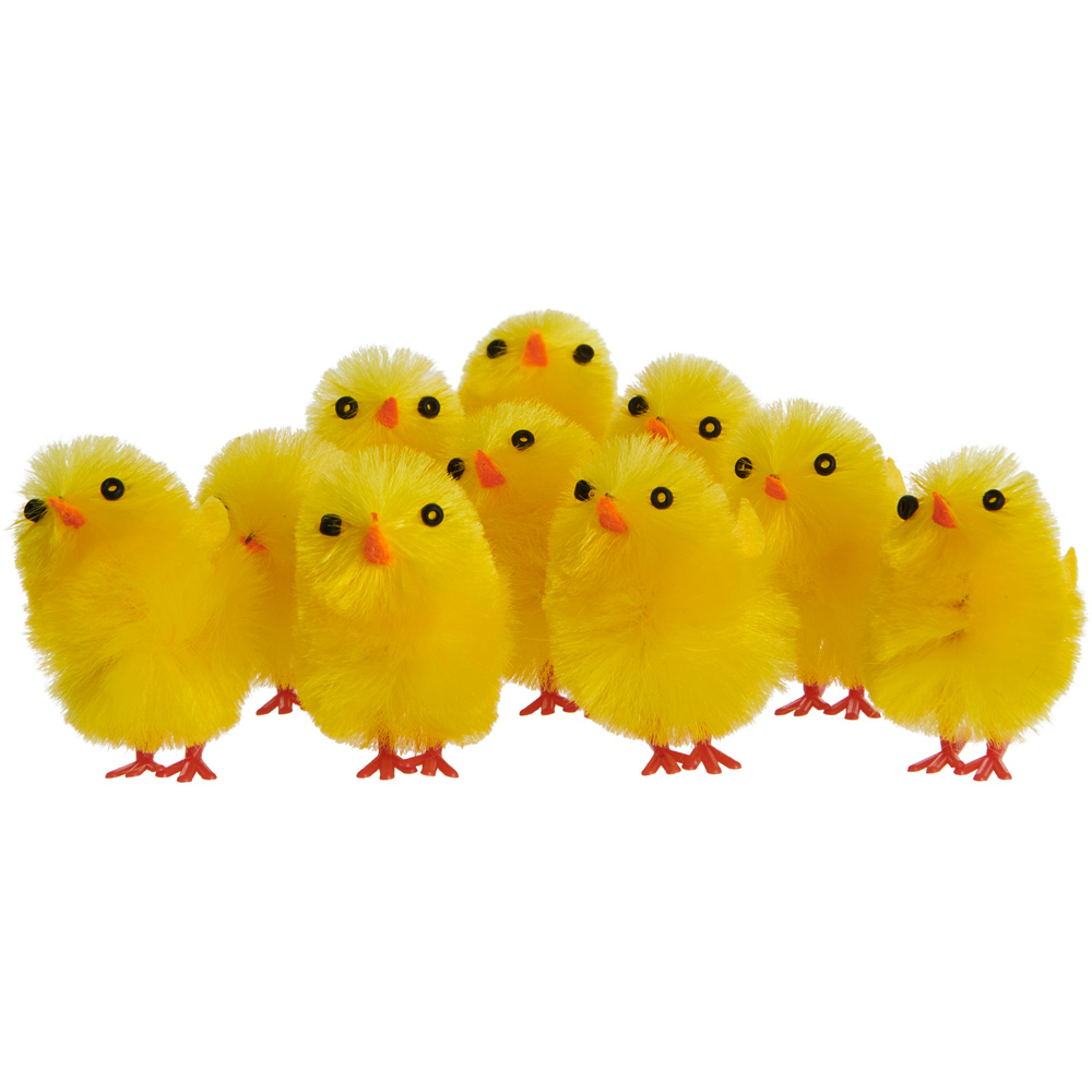 Wilko yellow chicks 10pk Image 1