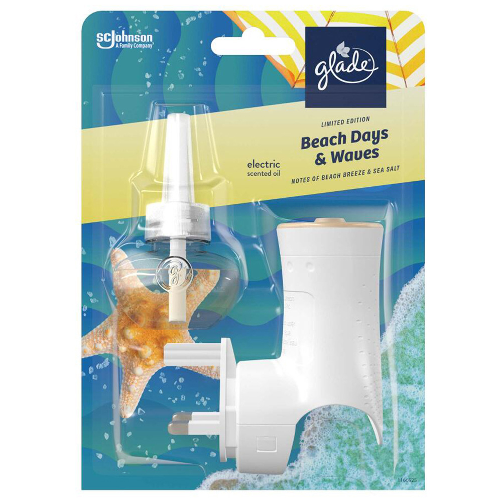 Glade Beach Days and Waves Electrical Plug Diffuser 20ml Image 1