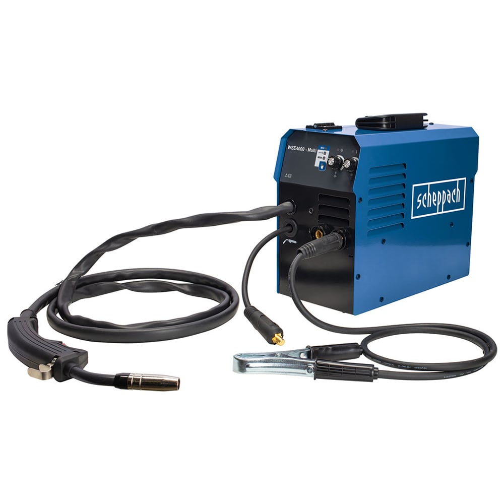 Scheppach WSE4000 120A 4-in-1 Multi-Welder Image 1
