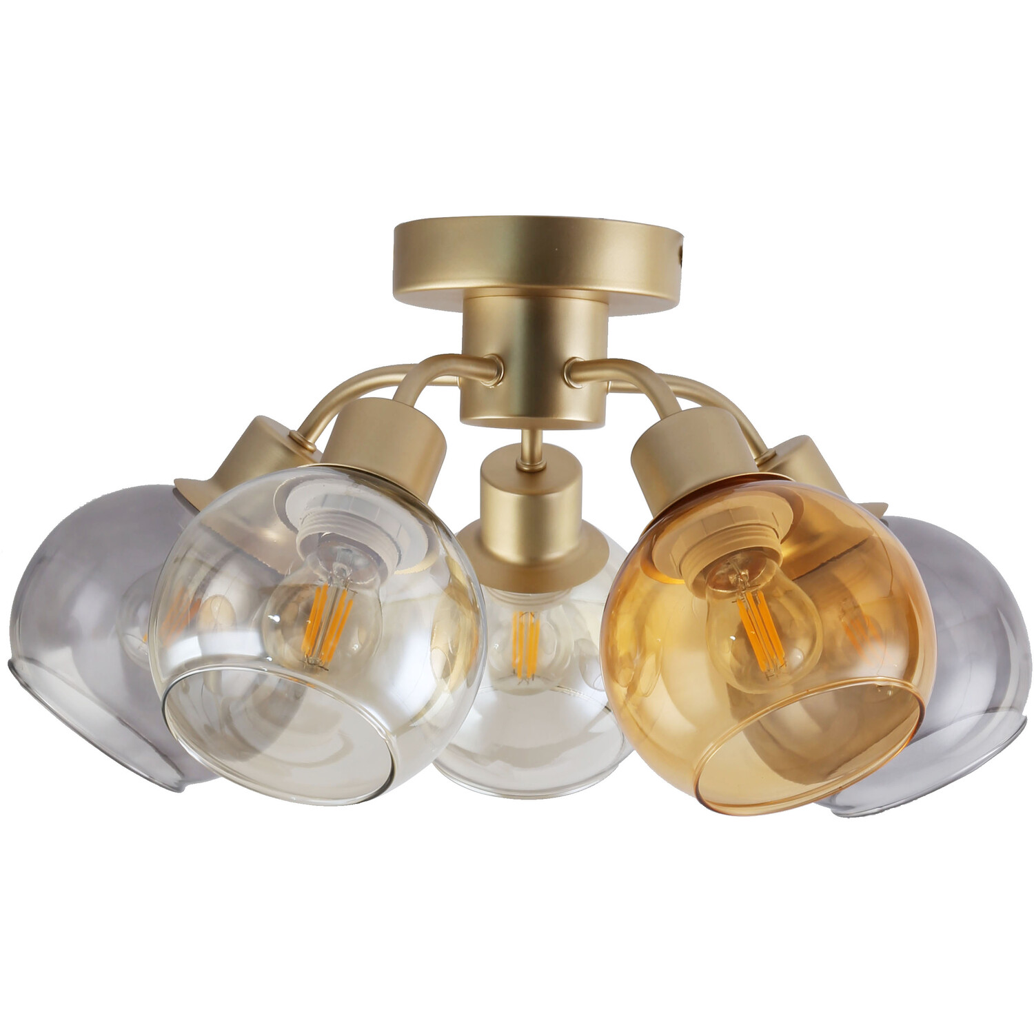 Shaunna Ceiling Fitting Gold Image 1