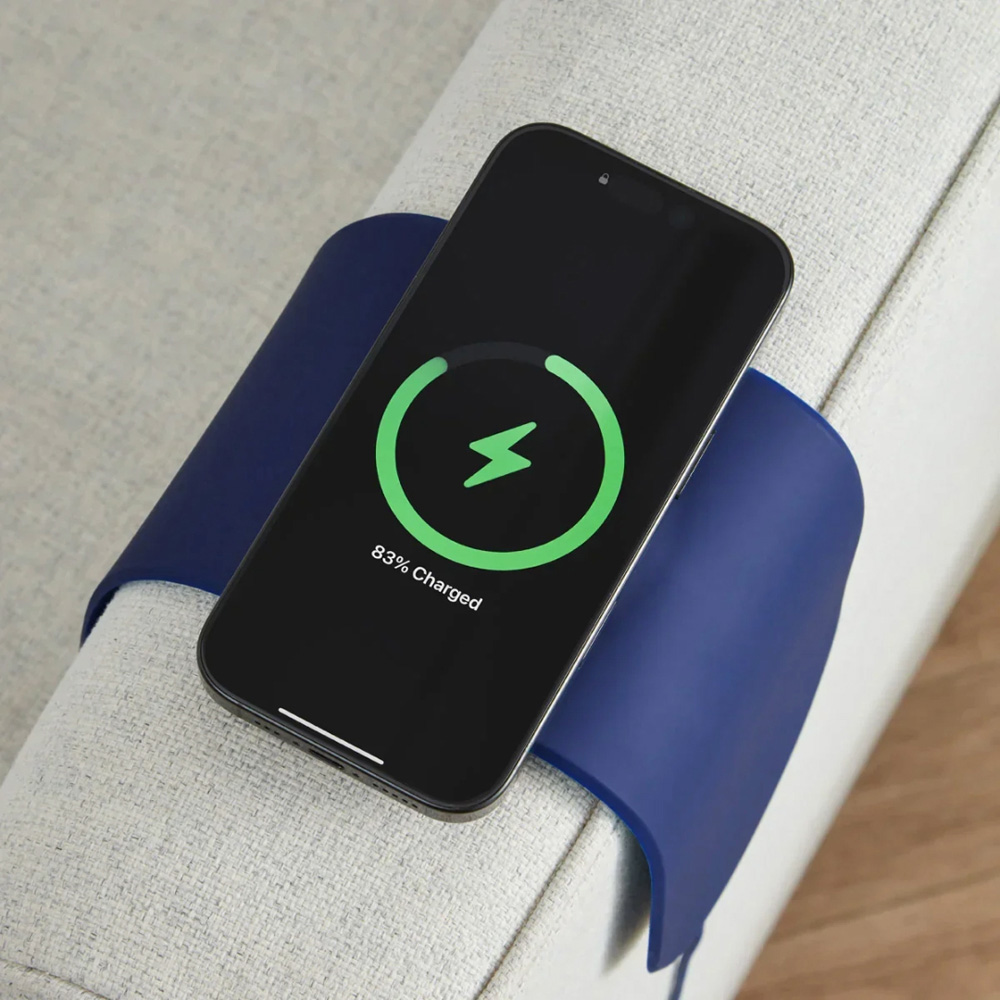 Krafted Tech Couch Deep Blue Fast Charge Wireless Sofa Charger  Image 2