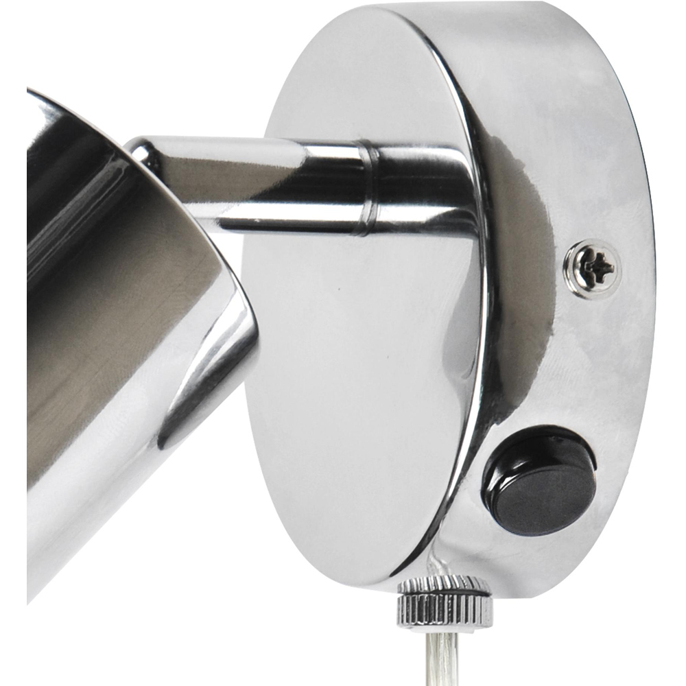 Nordlux Explore Chrome Adjustable Wall Light Image 3