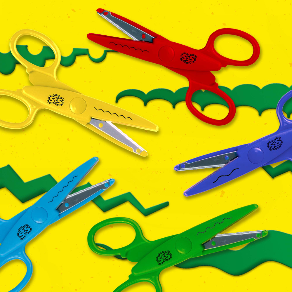 SES Creative Zigzag Scissors Image 3