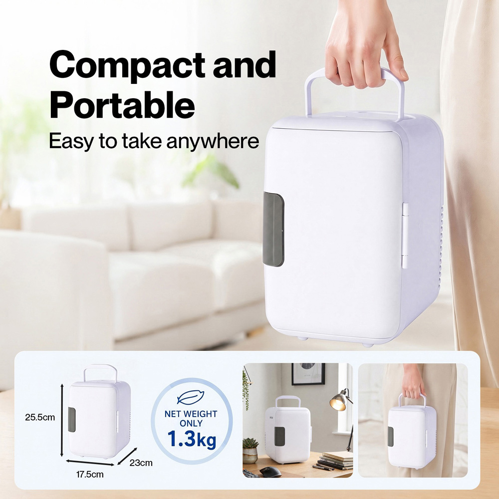 Spector White Portable Mini Fridge Image 8