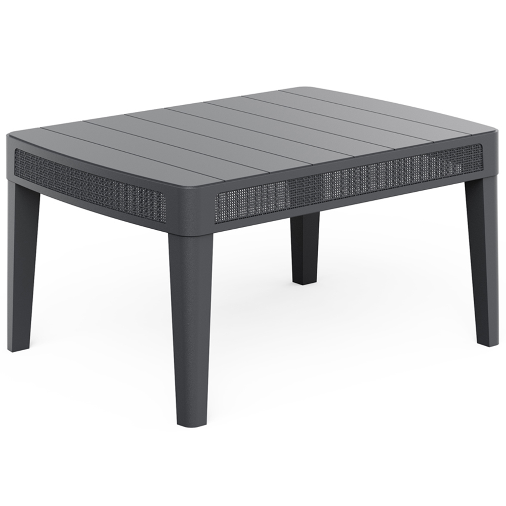 Keter Atlas 4 Seater Graphite Garden Lounge Set Image 5
