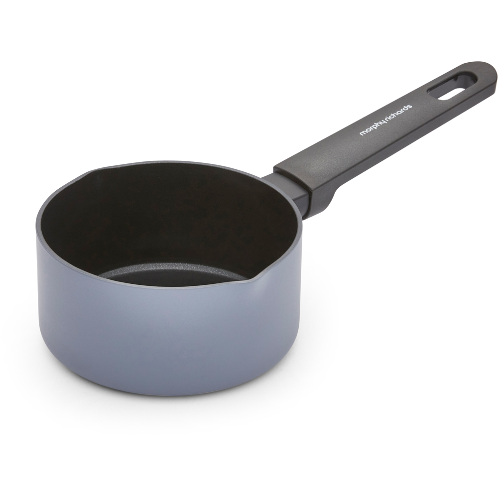 Morphy Richards Grey Recycled Aluminium 5 Piece Saucepan Set Image 5