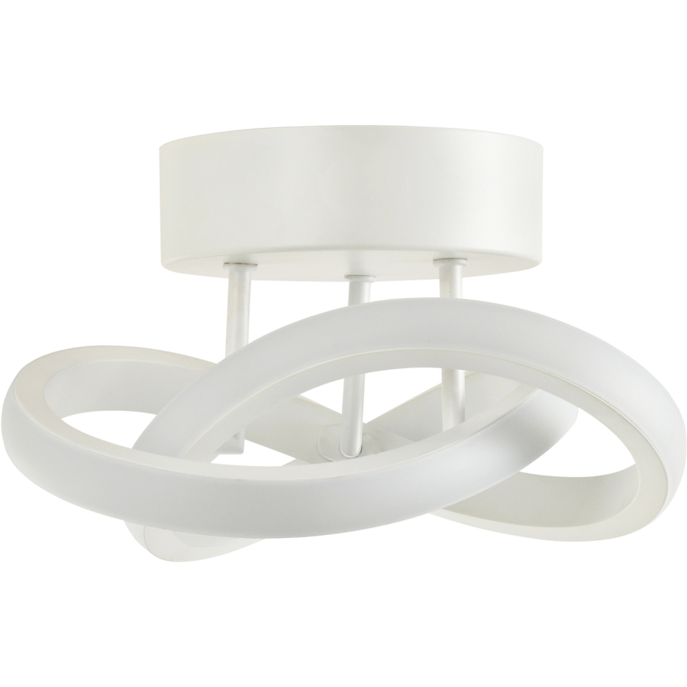 Happy Homewares 1253 Lumens White LED Ceiling Light Image 1