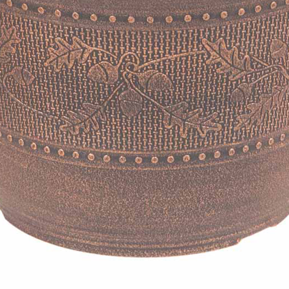 YouGarden Acorn Plastic Round Planters 4 Pack Image 5